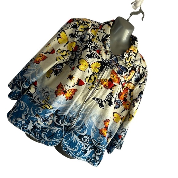 Christopher & Banks Butterfly Jacket • Used • Size: XL - Picture 2 of 6